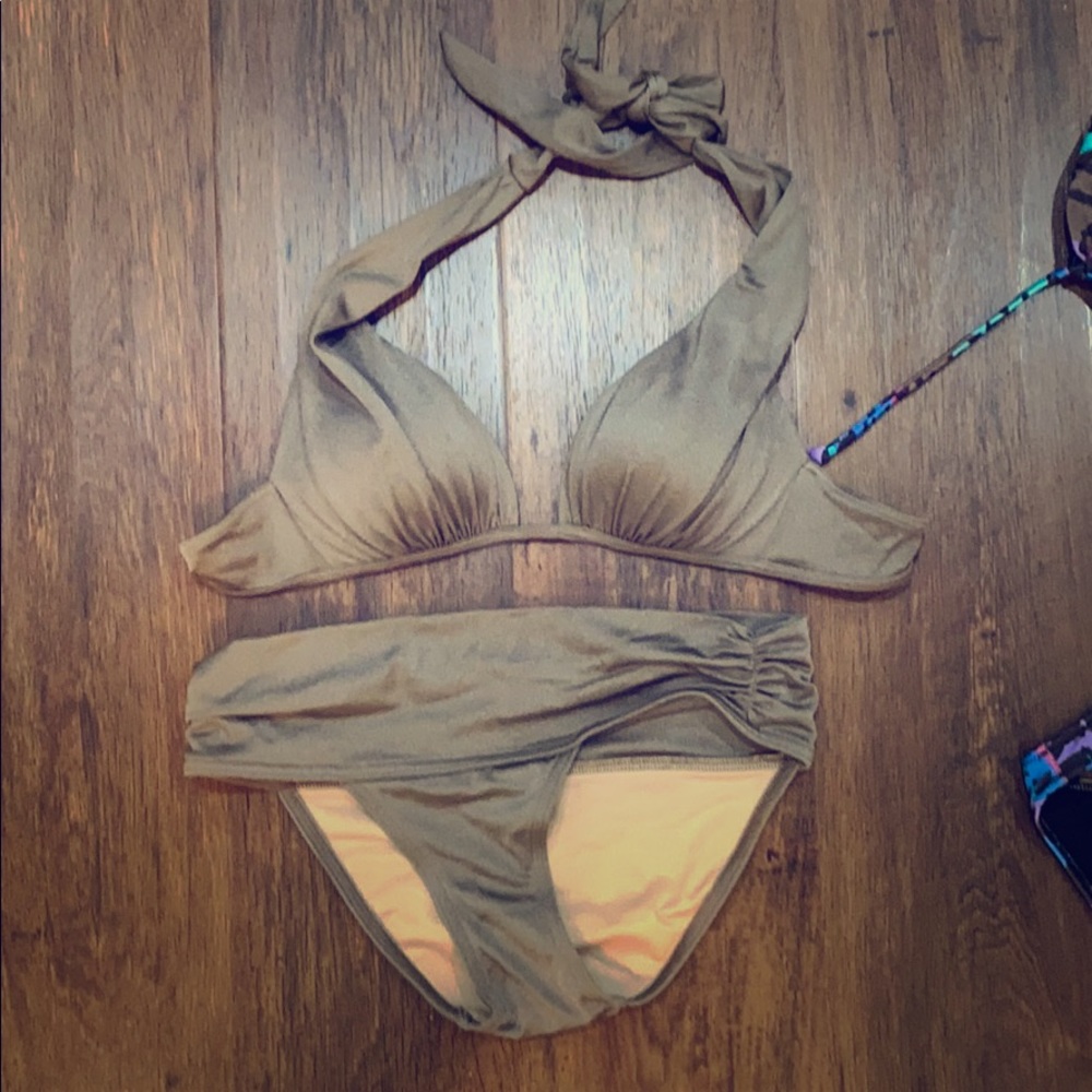 Two piece bathing suit